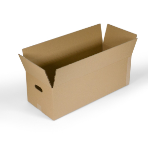 Vouwdoos 740x300x240 BC-Golf kraft-kraft Bruin met handgreep