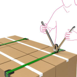 Hand strappingapparaat voor handmatig gebruik zegeltang