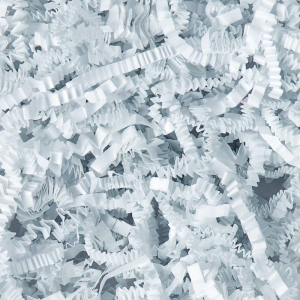 Krulpapier 5KG Wit zick-zack strip 80% recycled