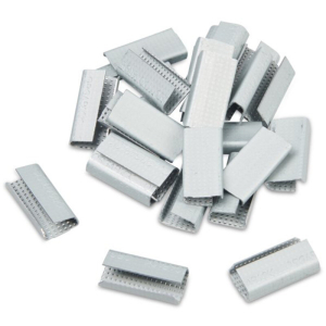 Sluitzegel zilver 12x5mm Dikte: 0.5mm metaal