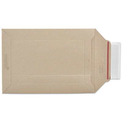 Golfkartonnen envelop Bruin 246x349