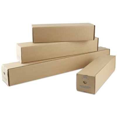 Kokerdoos vierkant 1100x105x105 autolock bodem en plakstrip