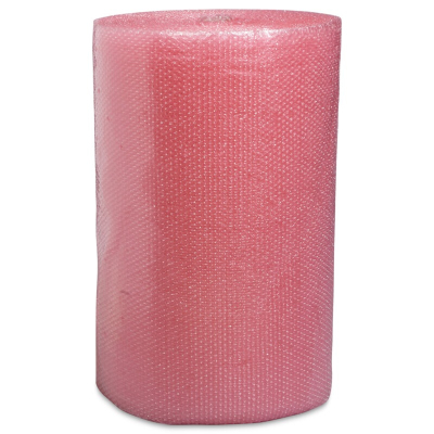 Luchtkussenfolie antistatisch 1000mm x 100m Rose
