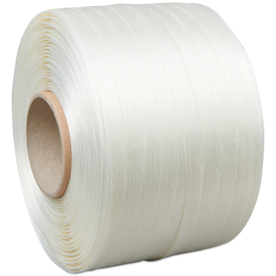 Omsnoeringsband Wit 13mm x 500m Textiel