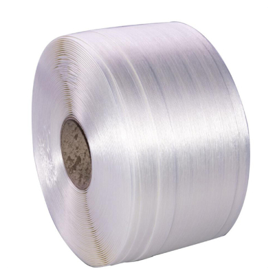 Omsnoeringsband Wit 16mm x 850m Dikte: 0.8mm Textiel