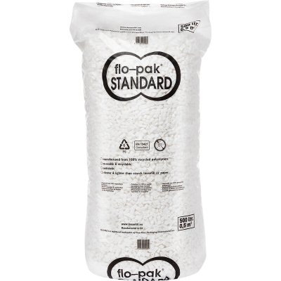 Opvulchips - Flo-Pak Shape V - Wit - 500L