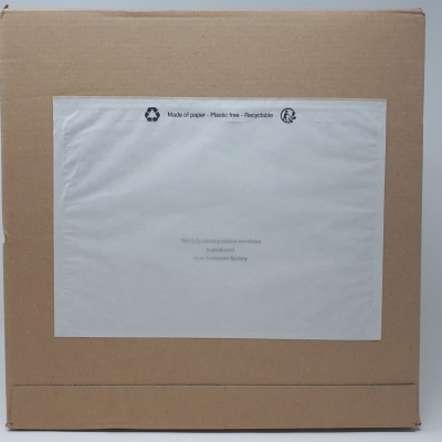 Paklijstenvelop papier 162x120 C6
