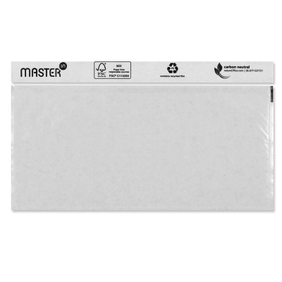 Paklijstenvelop recycled LDPE 230x113