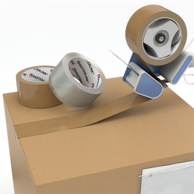 PP Tape 12mm x 66m transparent Acryl