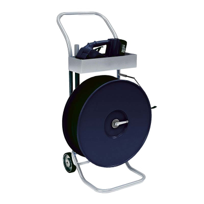 Strapping afrolwagen voor manueel gebruik Core diameter 200mm 280mm 406mm
