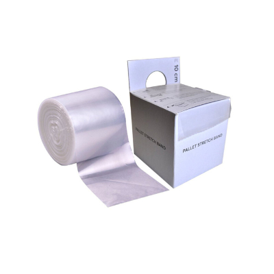 Stretch bands rol van 200 Transparant 1200 x 100 40 micron LLD-PE