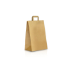 Kraft zak Bruin 320x260 Recycled Kraft
