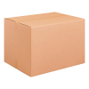 Vouwdoos 800x600x600 BC-golf Dubbele golf Bruin