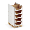 Stapelbak karton 800x600x360 magazijndoos
