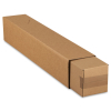 Telescoopdoos vierkant 750x126x126 dekseldeel