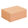 Vouwdoos 310x220x300 BC-golf Dubbele golf Bruin