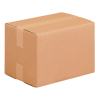 Vouwdoos 350x230x260 BC-golf Dubbele golf Bruin
