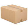 Vouwdoos 350x250x250 B-golf Enkele golf Bruin