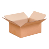 Vouwdoos 350x270x140 BC-golf Dubbele golf Bruin