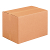 Vouwdoos 500x300x300 BC-golf Dubbele golf Bruin