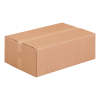 Vouwdoos 500x500x500 BC-golf Dubbele golf Bruin