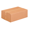 Vouwdoos 600x400x200 BC-golf Dubbele golf Bruin