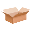 Vouwdoos 700x500x300 BC-golf Dubbele golf Bruin