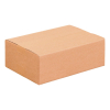 Vouwdoos 394x294x88 B-golf Enkele golf Bruin