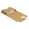 Wikkelverpakking 148x126x40 E-golf Bruin met plak en scheurstrip