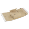 Wikkelverpakking 302x215x15 E-golf Bruin met plak en scheurstrip
