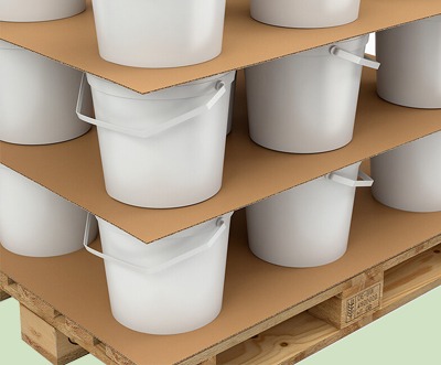 Verpakken op pallets